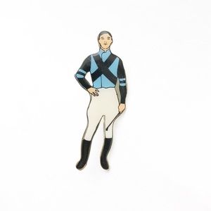 ‘70s Jockey Pin